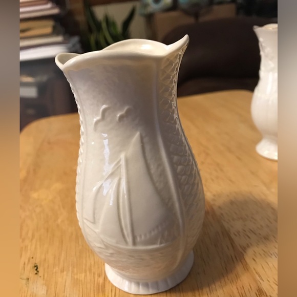 Belleek Accents Belleek Galway Irish Crystal Spill Vase Yacht